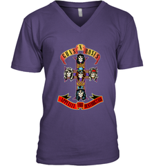 Guns N' Roses Classic Cross Logo Men's V-Neck Men's V-Neck - jonhlittlestore88