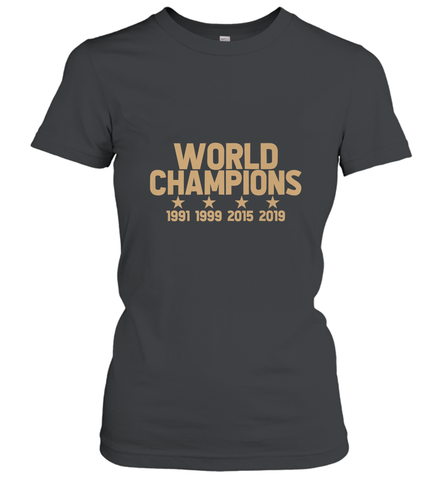 Us women's soccer team win world champions 4 four title 2019 Women's T-Shirt Women's T-Shirt / Black / S Women's T-Shirt - jonhlittlestore88