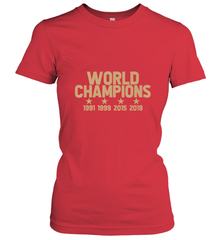 Us women's soccer team win world champions 4 four title 2019 Women's T-Shirt Women's T-Shirt - jonhlittlestore88