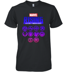 Marvel Rising Secret Warriors Hero Emblem Logo Men's Premium T-Shirt Men's Premium T-Shirt - jonhlittlestore88