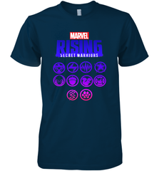 Marvel Rising Secret Warriors Hero Emblem Logo Men's Premium T-Shirt Men's Premium T-Shirt - jonhlittlestore88