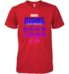 Marvel Rising Secret Warriors Hero Emblem Logo Men's Premium T-Shirt Men's Premium T-Shirt - jonhlittlestore88