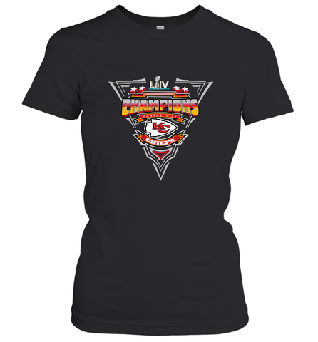 Champions Kansas City Chiefs NFL Women's T-Shirt Women's T-Shirt / Black / S Women's T-Shirt - jonhlittlestore88
