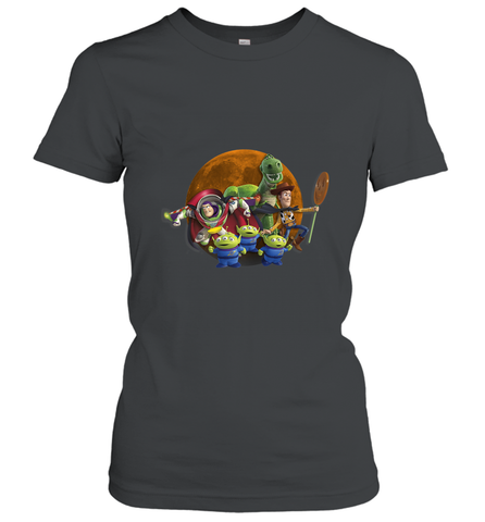 Disney Pixar Toy Story Halloween Moon Group Women's T-Shirt Women's T-Shirt / Black / S Women's T-Shirt - jonhlittlestore88