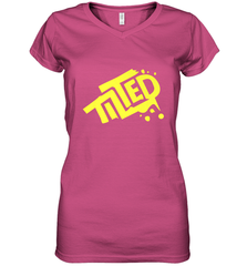 Fortnite Tilted (Yellow Logo) Women's V-Neck T-Shirt Women's V-Neck T-Shirt - jonhlittlestore88