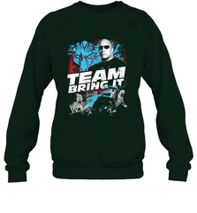 WWE The Rock Team Bring It Crewneck Sweatshirt Crewneck Sweatshirt - jonhlittlestore88