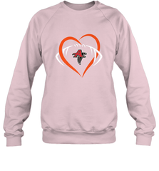 NFLAtlanta Falcons Heart Love Football Crewneck Sweatshirt Crewneck Sweatshirt - jonhlittlestore88