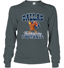 Dallas Thanksgiving Day Funny Turkey Playing Texas Football Premium T Shirt Long Sleeve T-Shirt Long Sleeve T-Shirt - jonhlittlestore88