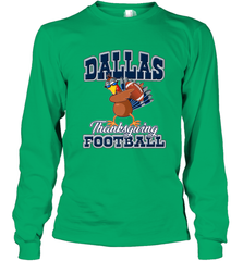 Dallas Thanksgiving Day Funny Turkey Playing Texas Football Premium T Shirt Long Sleeve T-Shirt Long Sleeve T-Shirt - jonhlittlestore88