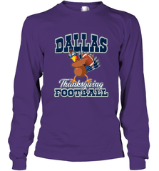 Dallas Thanksgiving Day Funny Turkey Playing Texas Football Premium T Shirt Long Sleeve T-Shirt Long Sleeve T-Shirt - jonhlittlestore88