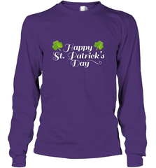 Shamrock Happy St patrick's Shirt for men and women (2) Long Sleeve T-Shirt Long Sleeve T-Shirt - jonhlittlestore88