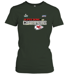 Youth Kansas City Chiefs NFL Pro Line by Fanatics Super Bowl LIV Champions Trophy Women's T-Shirt Women's T-Shirt - jonhlittlestore88
