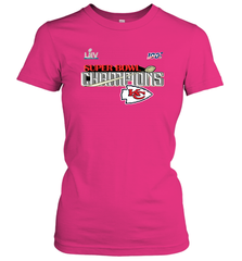 Youth Kansas City Chiefs NFL Pro Line by Fanatics Super Bowl LIV Champions Trophy Women's T-Shirt Women's T-Shirt - jonhlittlestore88