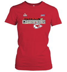 Youth Kansas City Chiefs NFL Pro Line by Fanatics Super Bowl LIV Champions Trophy Women's T-Shirt Women's T-Shirt - jonhlittlestore88