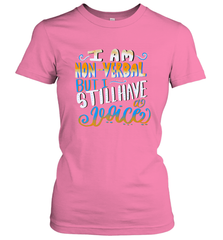 Special Needs NonVerbal Autism Awesome Women's T-Shirt Women's T-Shirt - jonhlittlestore88