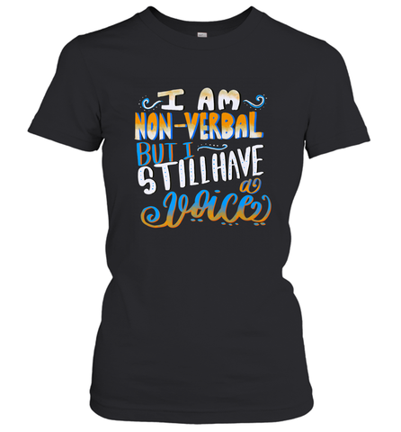 Special Needs NonVerbal Autism Awesome Women's T-Shirt Women's T-Shirt / Black / S Women's T-Shirt - jonhlittlestore88