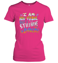 Special Needs NonVerbal Autism Awesome Women's T-Shirt Women's T-Shirt - jonhlittlestore88