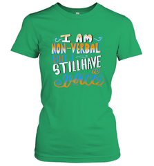 Special Needs NonVerbal Autism Awesome Women's T-Shirt Women's T-Shirt - jonhlittlestore88
