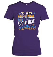 Special Needs NonVerbal Autism Awesome Women's T-Shirt Women's T-Shirt - jonhlittlestore88