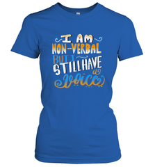 Special Needs NonVerbal Autism Awesome Women's T-Shirt Women's T-Shirt - jonhlittlestore88