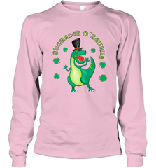T Rex Dinosaur St. Patrick's Day Irish Funny Long Sleeve T-Shirt Long Sleeve T-Shirt - jonhlittlestore88