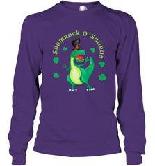 T Rex Dinosaur St. Patrick's Day Irish Funny Long Sleeve T-Shirt Long Sleeve T-Shirt - jonhlittlestore88