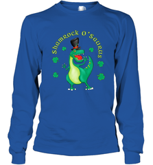 T Rex Dinosaur St. Patrick's Day Irish Funny Long Sleeve T-Shirt Long Sleeve T-Shirt - jonhlittlestore88