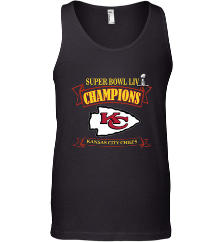 NFL Kansas City Chiefs Pro Line by Fanatics Super Bowl LIV Champions Men's Tank Top Men's Tank Top / Black / XS Men's Tank Top - jonhlittlestore88