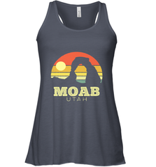 Moab Utah Vintage Sunset Arches Adventure Outdoors Women's Racerback Tank Women's Racerback Tank - jonhlittlestore88