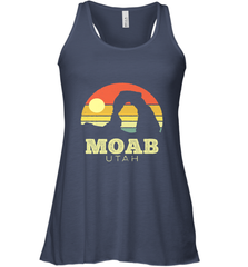 Moab Utah Vintage Sunset Arches Adventure Outdoors Women's Racerback Tank Women's Racerback Tank - jonhlittlestore88