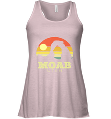 Moab Utah Vintage Sunset Arches Adventure Outdoors Women's Racerback Tank Women's Racerback Tank - jonhlittlestore88