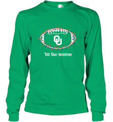 NFL Oklahoma Sooners Football And Christmas Lights Long Sleeve T-Shirt Long Sleeve T-Shirt - jonhlittlestore88