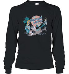 Disney Peter Pan Distressed Mermaid Lagoon Long Sleeve T-Shirt Long Sleeve T-Shirt - jonhlittlestore88