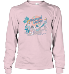 Disney Peter Pan Distressed Mermaid Lagoon Long Sleeve T-Shirt Long Sleeve T-Shirt - jonhlittlestore88