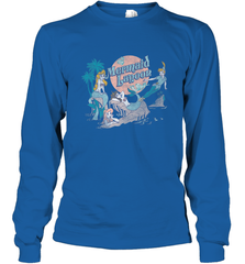 Disney Peter Pan Distressed Mermaid Lagoon Long Sleeve T-Shirt Long Sleeve T-Shirt - jonhlittlestore88
