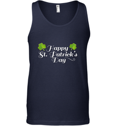 Shamrock Happy St patrick's Shirt for men and women (2) Men's Tank Top