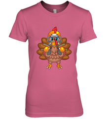 Cool Turkey Football Feathers Funny Thanksgiving Sports Gift Women's Premium T-Shirt Women's Premium T-Shirt - jonhlittlestore88