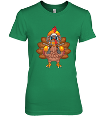 Cool Turkey Football Feathers Funny Thanksgiving Sports Gift Women's Premium T-Shirt Women's Premium T-Shirt - jonhlittlestore88