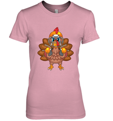 Cool Turkey Football Feathers Funny Thanksgiving Sports Gift Women's Premium T-Shirt Women's Premium T-Shirt - jonhlittlestore88