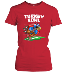 Cool Turkey Bowl _ Funny Thanksgiving Football Player Gift Women's T-Shirt Women's T-Shirt - jonhlittlestore88