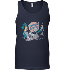 Disney Peter Pan Distressed Mermaid Lagoon Men's Tank Top Men's Tank Top - jonhlittlestore88