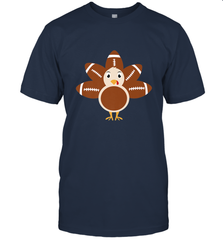 Funny Football Turkey Fall Thanksgiving Football Men's T-Shirt Men's T-Shirt - jonhlittlestore88