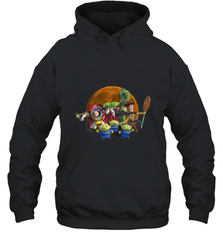 Disney Pixar Toy Story Halloween Moon Group Hooded Sweatshirt Hooded Sweatshirt - jonhlittlestore88