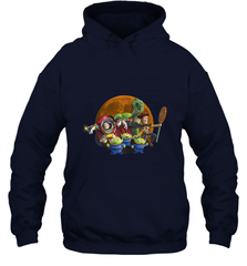 Disney Pixar Toy Story Halloween Moon Group Hooded Sweatshirt Hooded Sweatshirt - jonhlittlestore88
