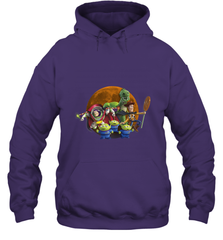 Disney Pixar Toy Story Halloween Moon Group Hooded Sweatshirt Hooded Sweatshirt - jonhlittlestore88