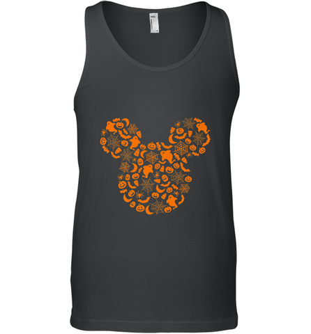 Disney Mickey Mouse Halloween Silhouette Men's Tank Top Men's Tank Top / Black / XS Men's Tank Top - jonhlittlestore88
