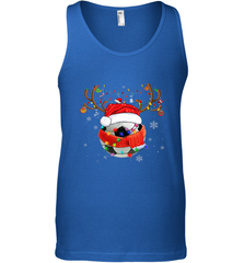 Santa Hat Soccer Reindeer Christmas Funny Players Football Men's Tank Top Men's Tank Top - jonhlittlestore88