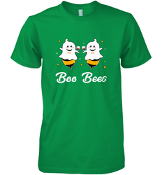 Funny Wine Boo Bees Couples Halloween Matching Couple Gift Men's Premium T-Shirt