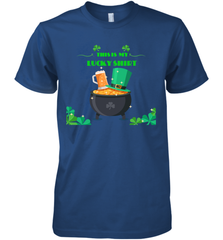 This is my lucky shirt on St Patricks Day Men's Premium T-Shirt Men's Premium T-Shirt - jonhlittlestore88