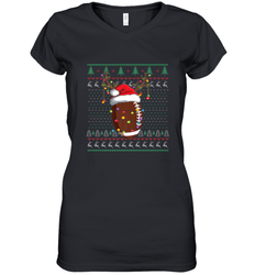 NFL Ugly Christmas Sweater Football Christmas Funny Kids Boys Women's V-Neck T-Shirt